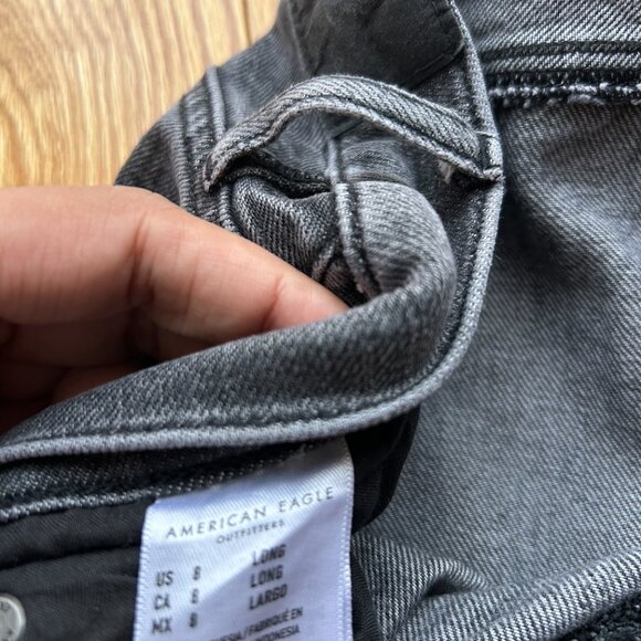 American Eagle High Waist Baggy Straight Jean - Picture 4 of 5